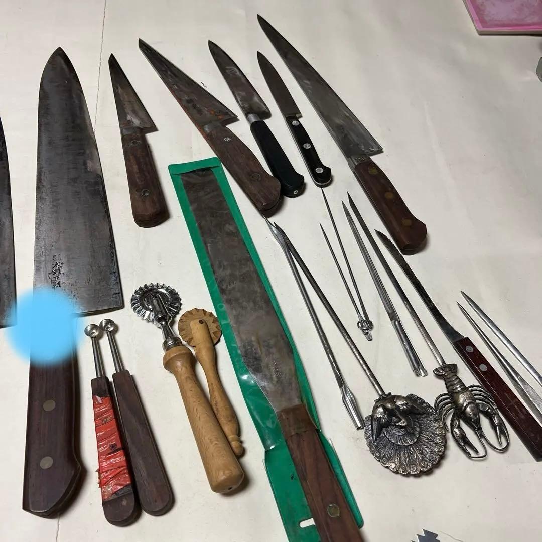 包丁セットと調理器具のセット