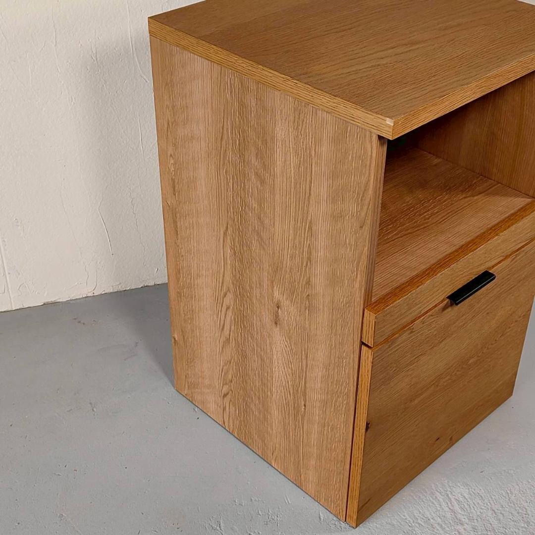 良品　UNICO ADDAY デスクチェスト オープン W450