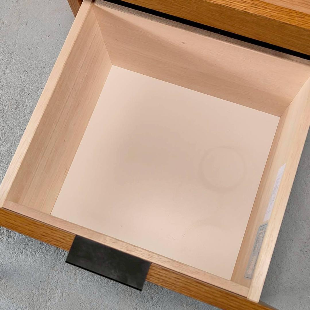 良品　UNICO ADDAY デスクチェスト オープン W450