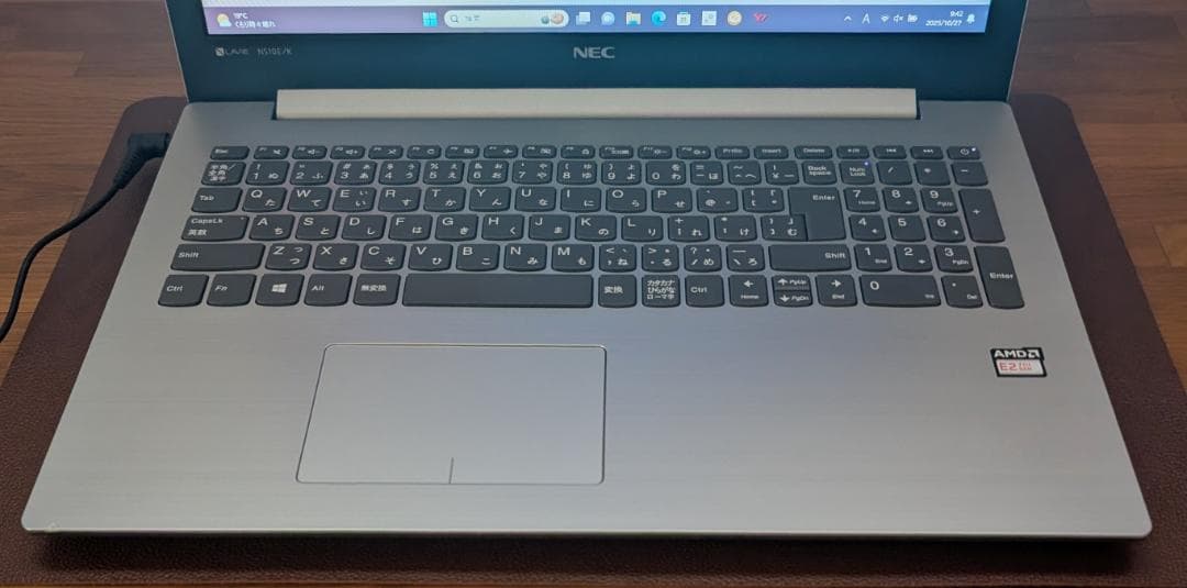 Win11 NS10EK/E2/8G/SSD240G/DVD/カメラ/WLAN