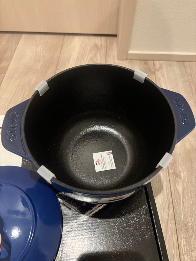 STAUB ラ•ココットde GOHAN ロイヤルブルー