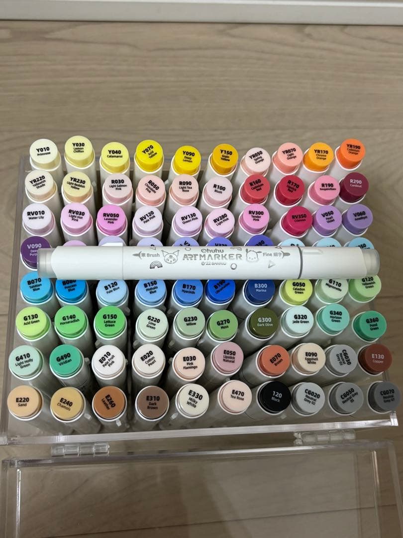 サンリオキャラクターズ×Ohuhuイラストマーカー80色