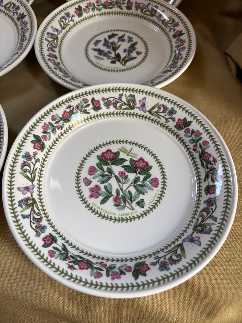 K*n様 portmeirion 花柄　皿　6枚セット