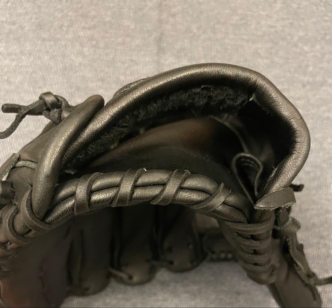 SSK 野球 軟式グローブ 一般用　大人　右投げ　グラブ　内野手　右利き　黒