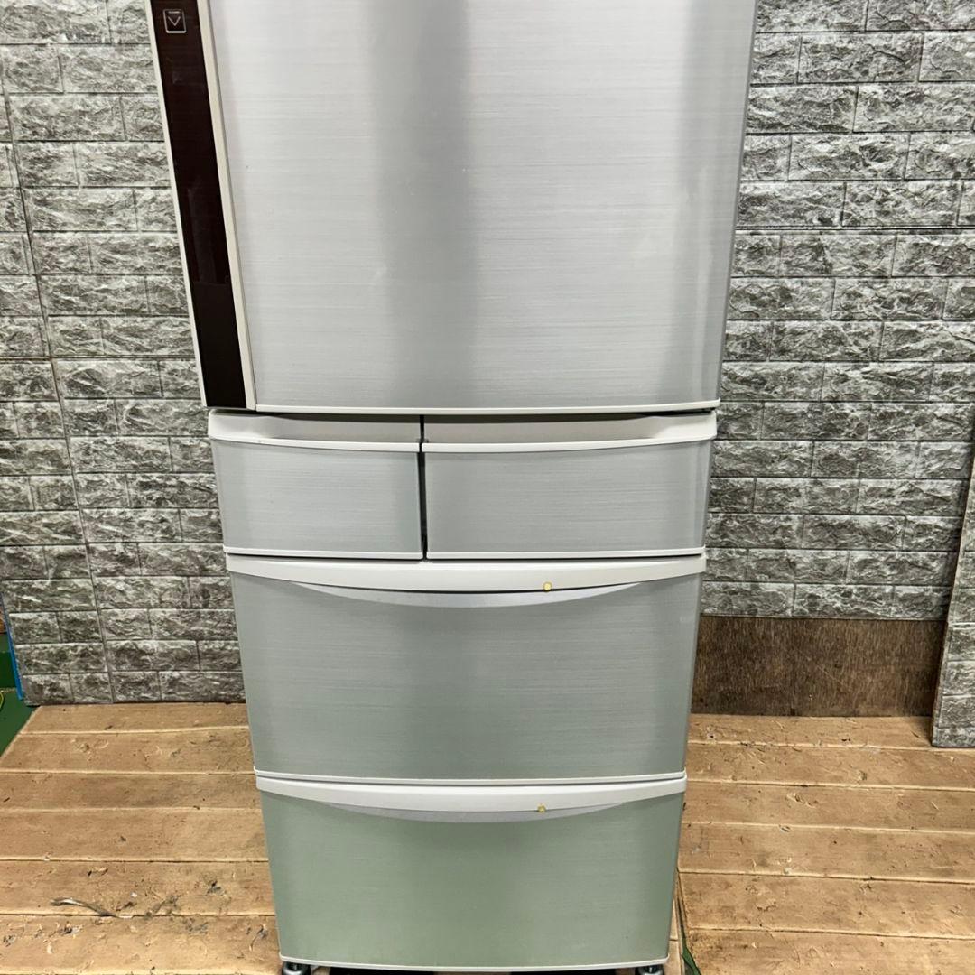 560 大人気　冷蔵庫　大型　400L強　右開き　自動製氷機付　保証込み　美品