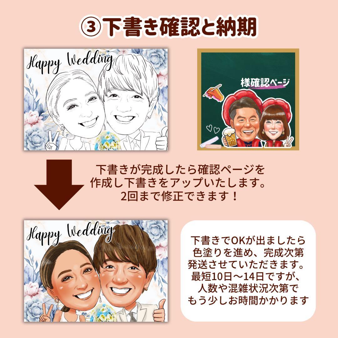 13名さま　A3サイズ　ナチュラル額装　2/16までお急ぎ便