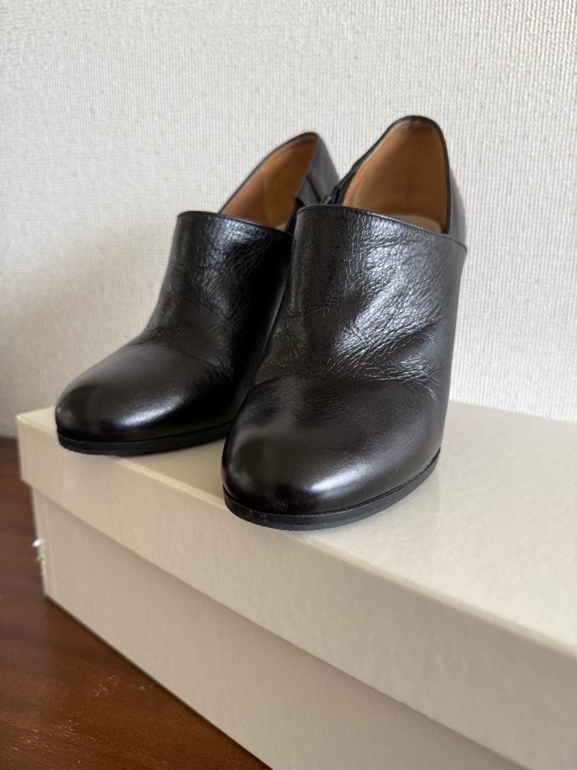 マルジェラ 37 ブーティ 黒 ブラック