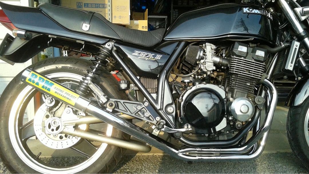 うめぼしRPM Racing Project マフラー ZRX II