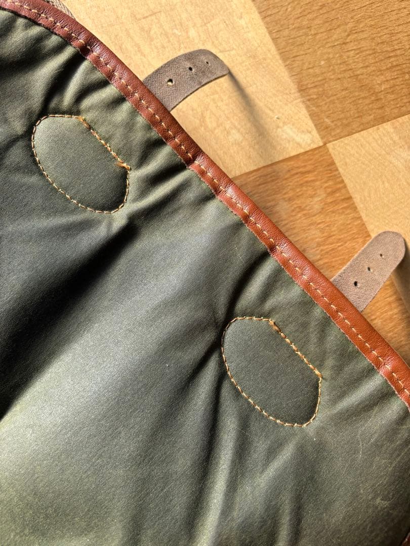 baraour バブアー ショルダーバッグオイルド 釣り メッセンジャーバック