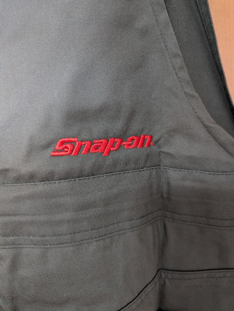 スナップオン サロペット オリーブ 4L