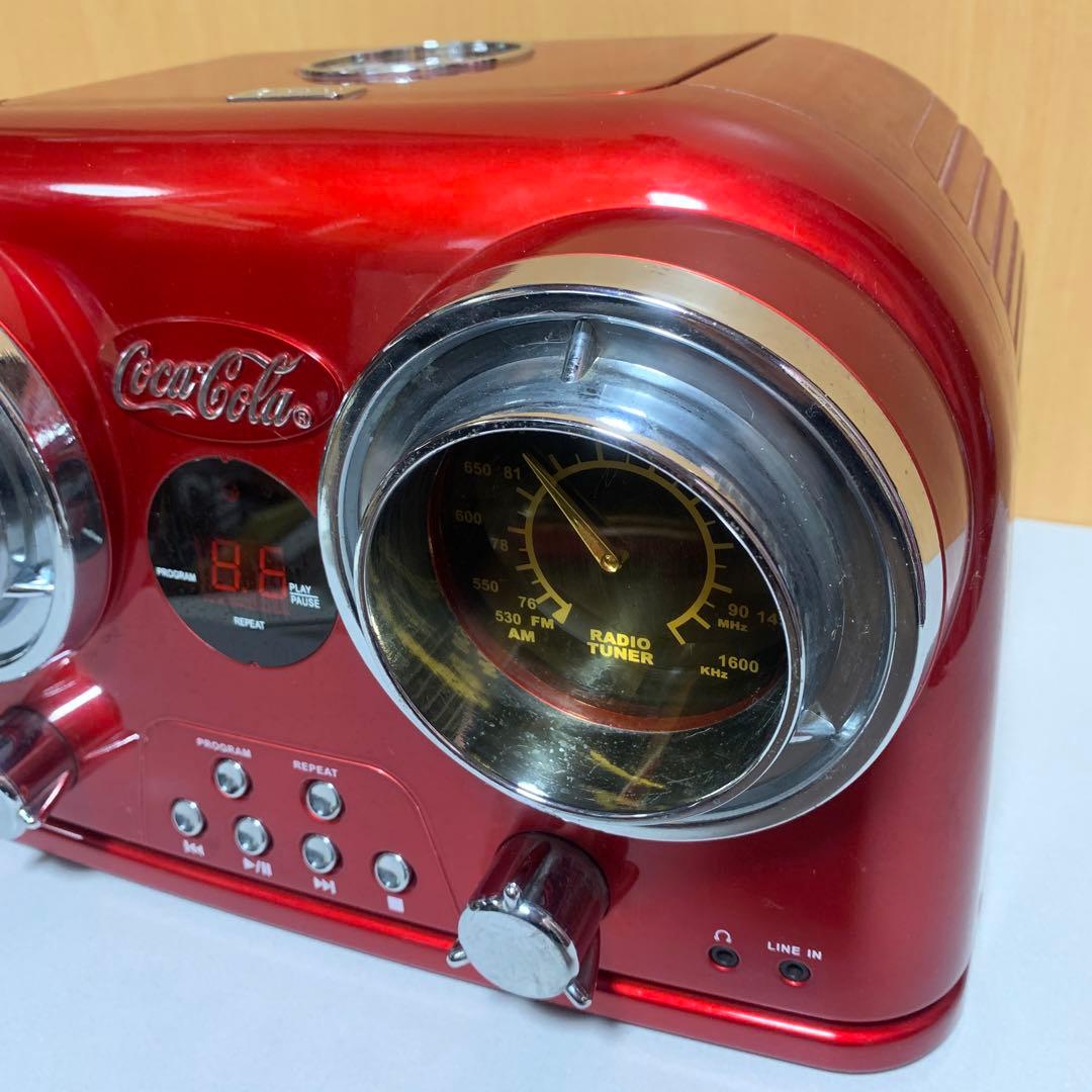 値下げしました【ジャンク】Coca-Cola CDラジオプレイヤー【希少】