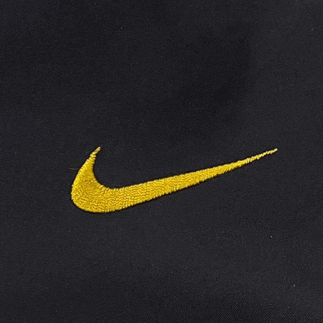 90s NIKE ナイロンジャケット 刺繍 ドローコード マルチカラー テック