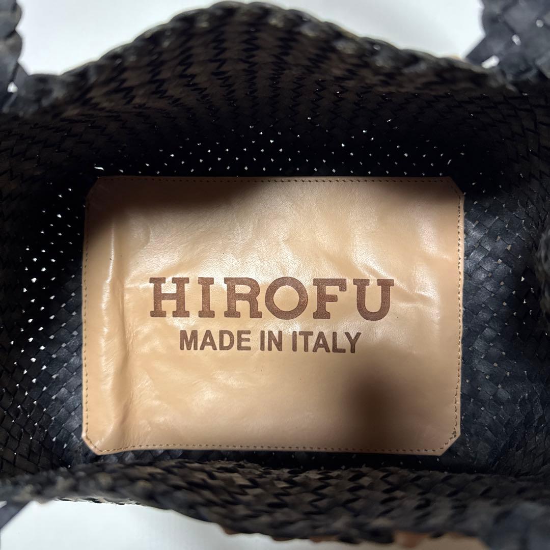 ミ*チ様 HIROFU かごバッグ 黒とベージュ