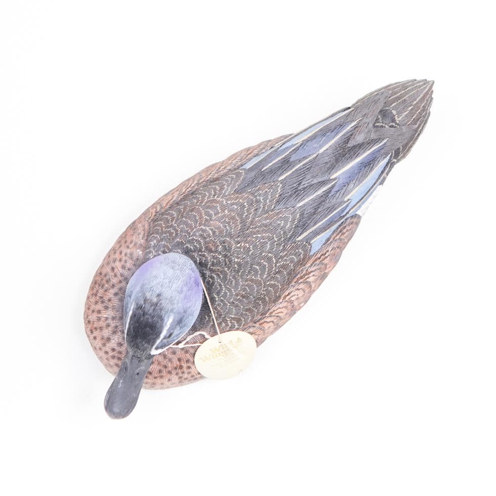 Wild Wings コールドキャスト 手描き彩色 デコイ バードカービング