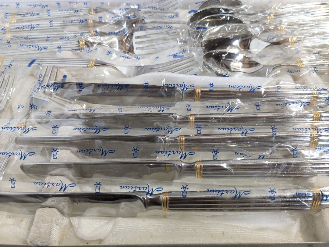 【未使用】パトラ Martian Patra　カトラリー　25点　SLV