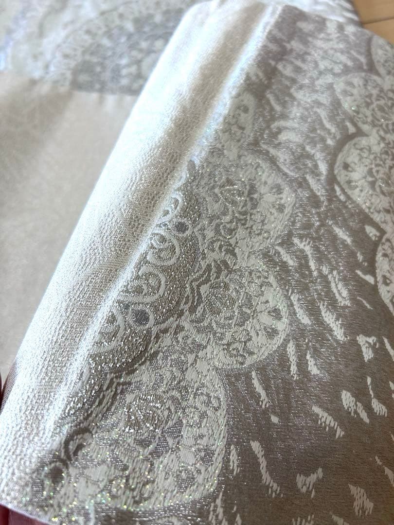 スワロフスキー 袋帯 パールトーン加工済み