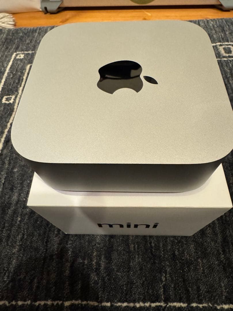 Appleストア購入品 macmini m4 pro 12コア　48GBメモリ