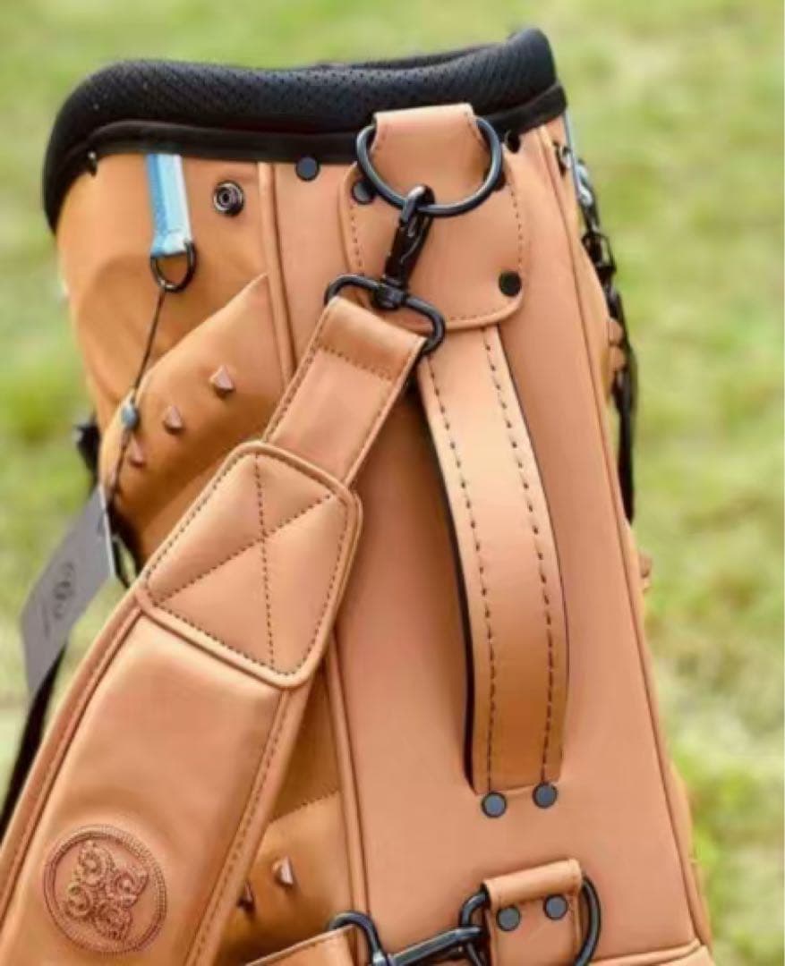 G/FORE ジーフォア ゴルフバッグ·キャディバッグ スタンド式 ブラウン