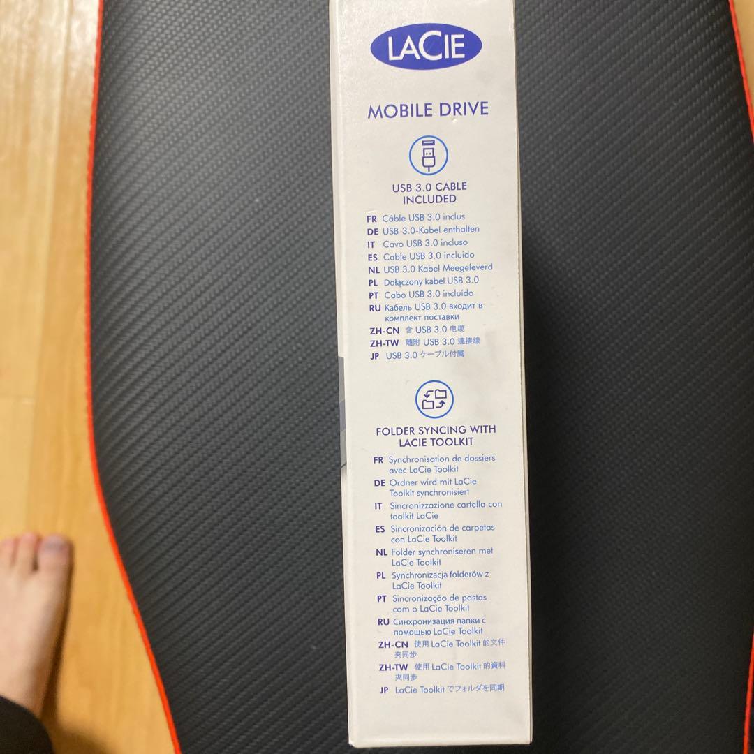 外付けハードディスク・ドライブ LACIE Mobile Drive 5TB USB-C