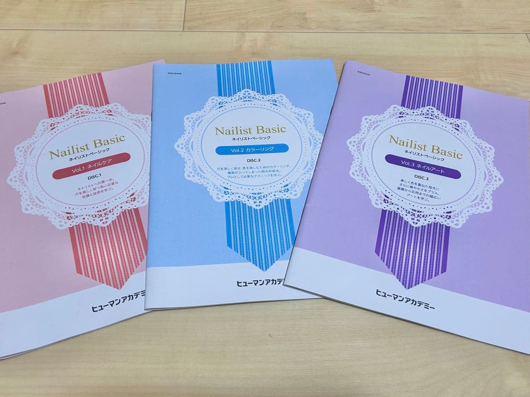 JNAネイリスト検定　2級3級、初級中級上級