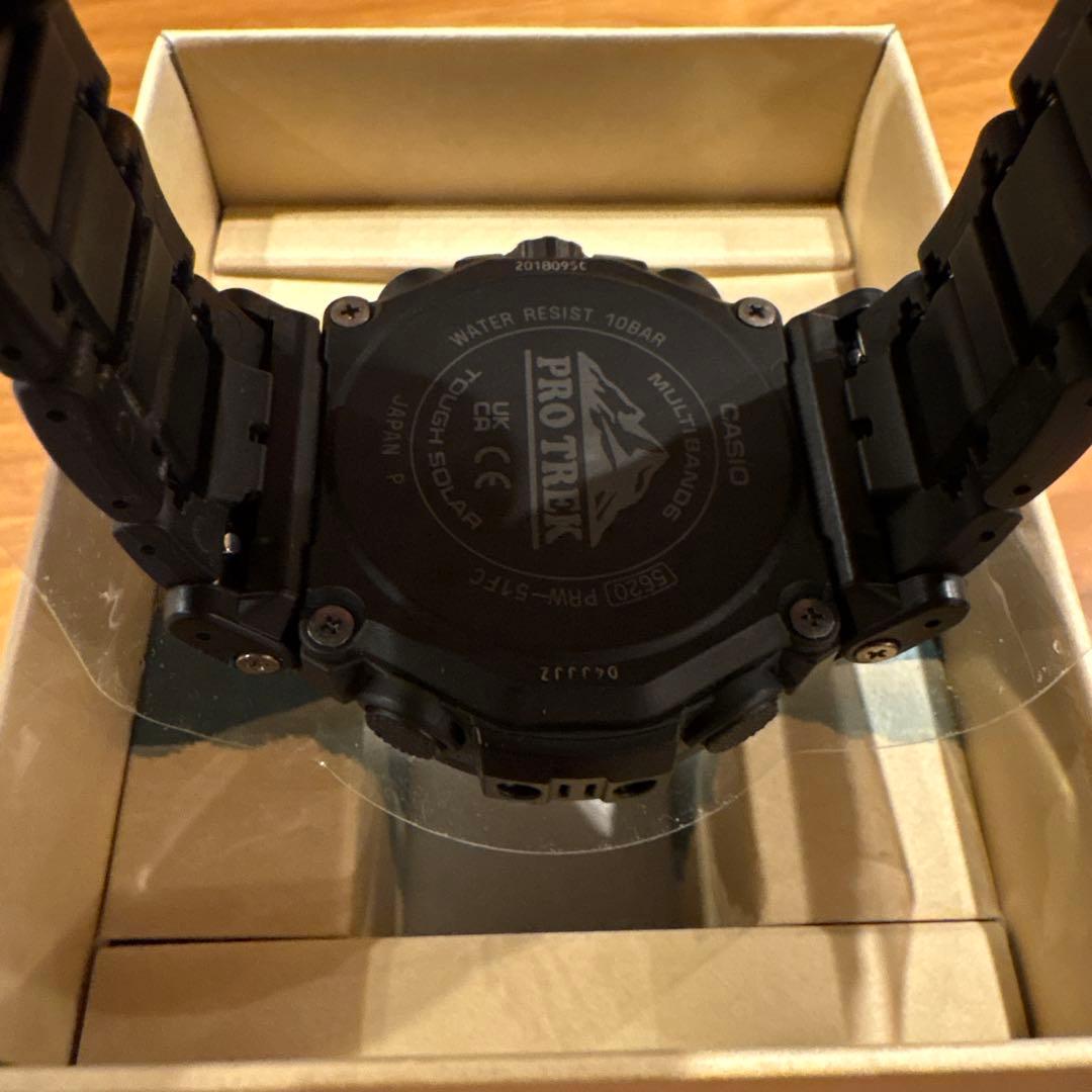 【超美品】プロトレックCASIO PRW-51FC-1JF コンポジットバンド