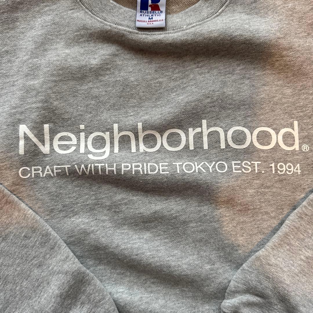 ネイバーフッド　ラッセル　スウェット　トレーナー　グレー　M
