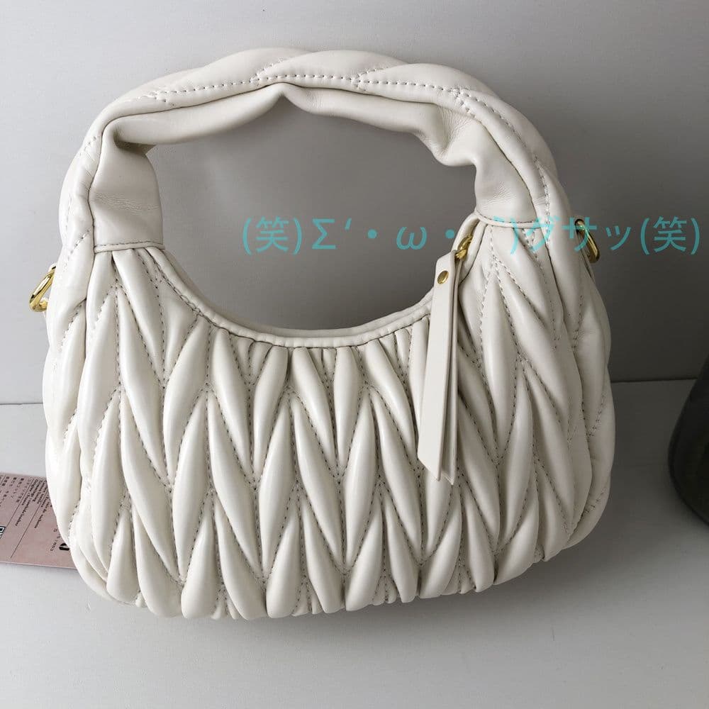 ミュウミュウ ワンダーマテラッセ ハンドバッグ ショルダーバッグ