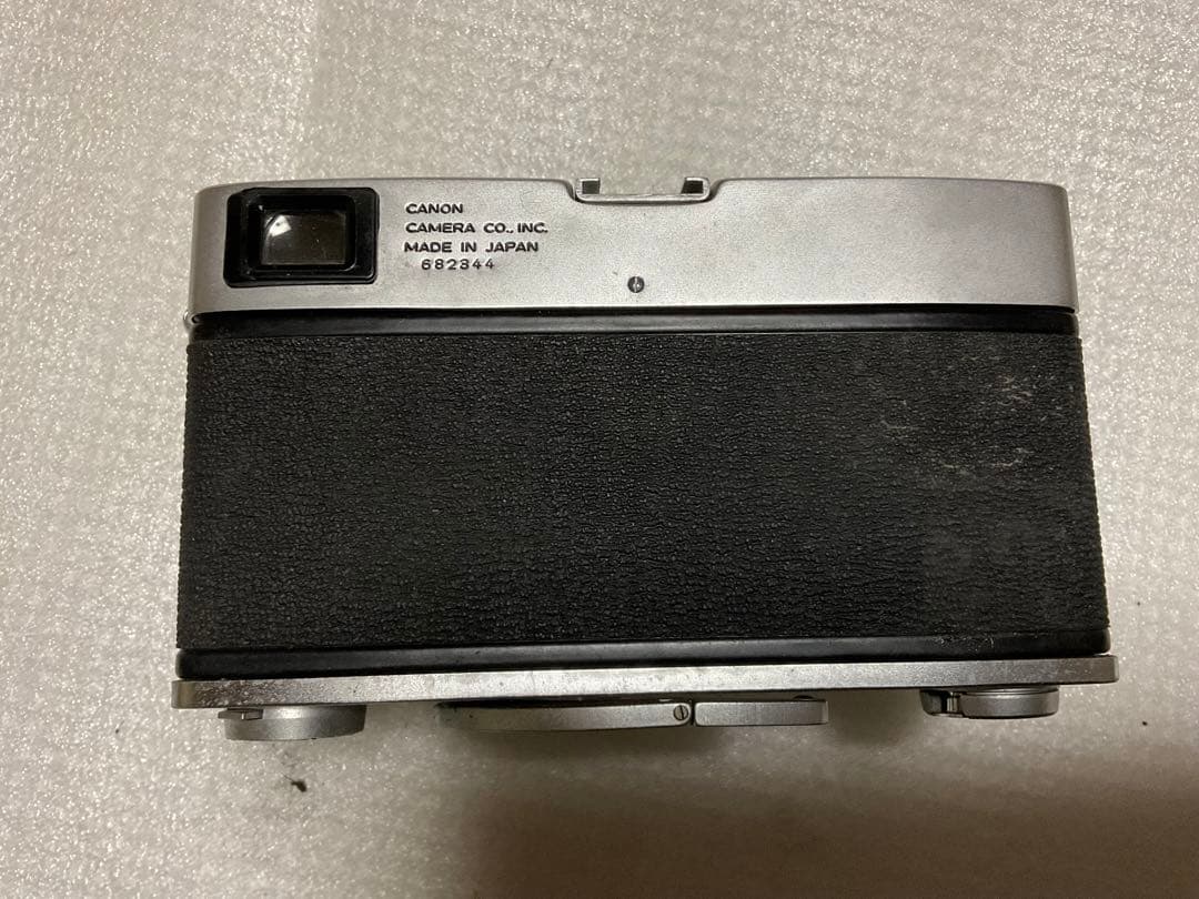 CANON／canonet。ケース付き　レトロカメラ　一眼レフ。日本製。