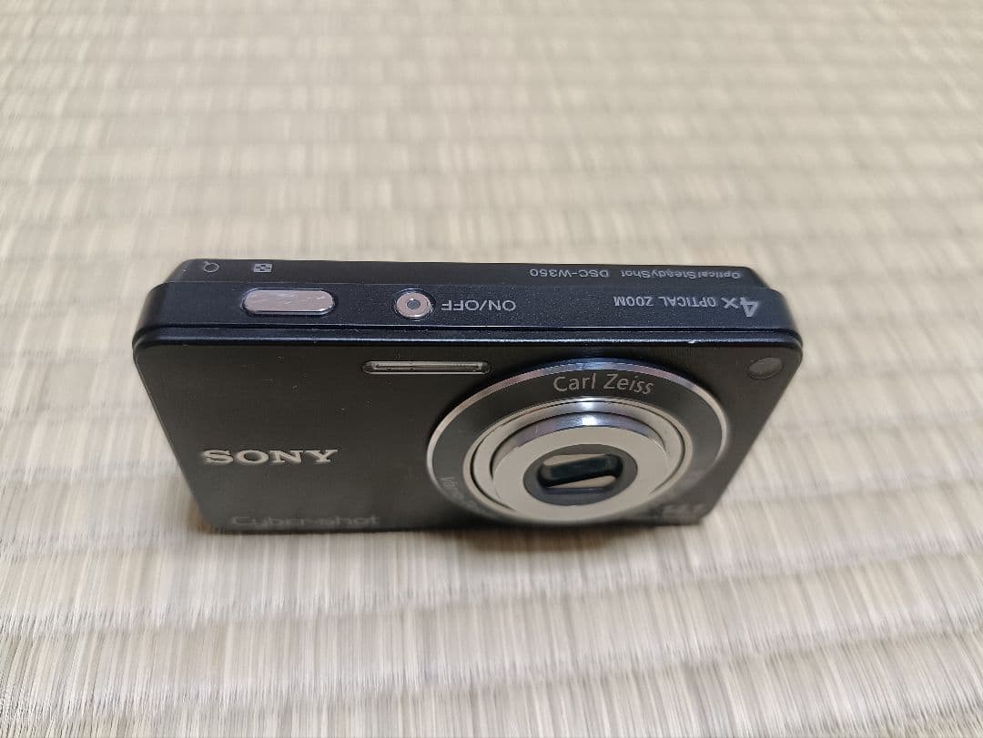 SONY Cyber-Shot DSC-W350 コンデジ 本体 バッテリー付