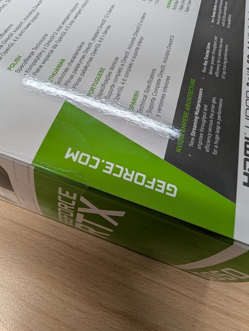 グラフィックボード・グラボ・ビデオカード Palit GeForce RTX 3050 6GB