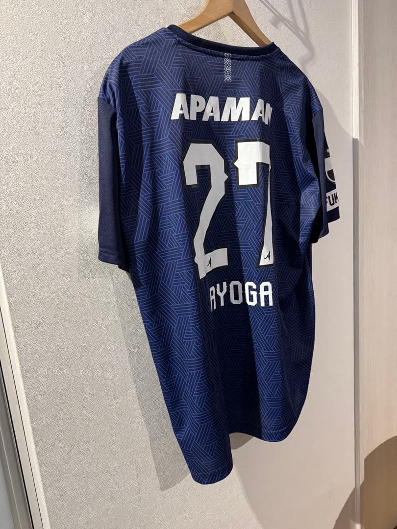 美品！アビスパ福岡　オーセンティックユニフォーム 2024 #27