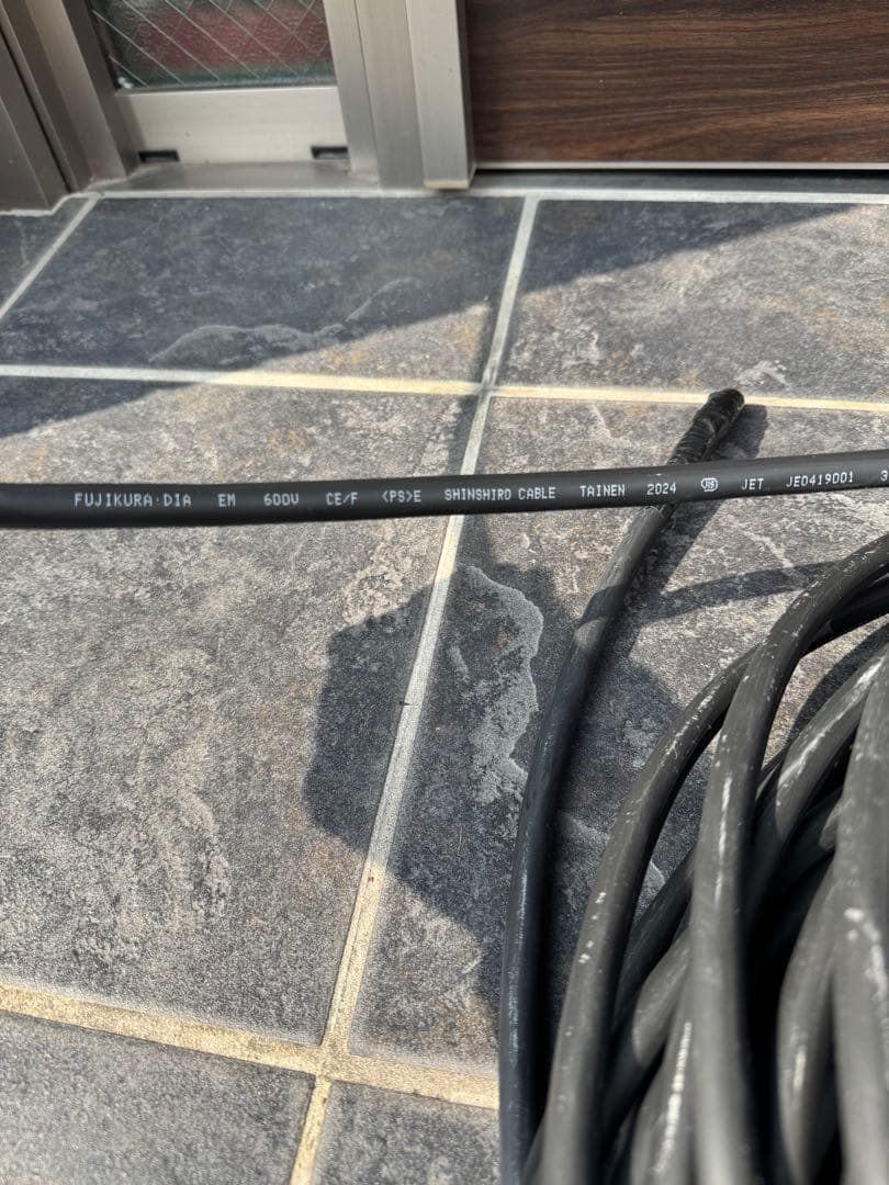 CV3.5sq×3C 約40m巻 CVケーブル