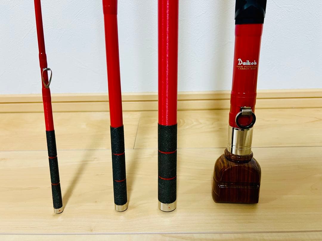 ダイコー　秘作　朱竿　フルフィールド石鯛伝承500MH