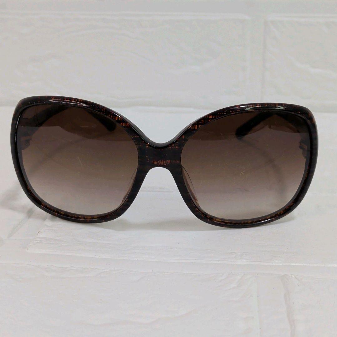 良品✨️　CHANEL　シャネル　サングラス　ココマーク　ブラウン　ゴールド金具