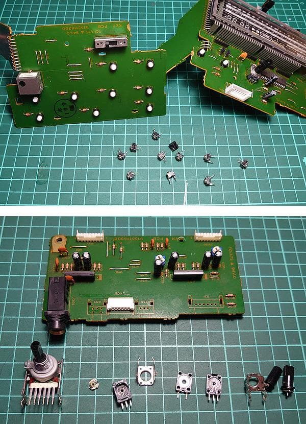 【yamada】TEAC カセットデッキ「V-1030」