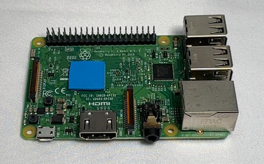 【シングルボードコンピューター】RaspberryPi 3B V1.2 +ケース