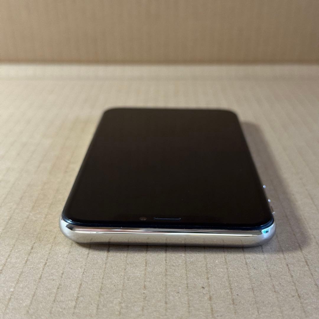 iPhone X シルバー 64GB SIMフリー 【箱・充電器付き／外装美品】
