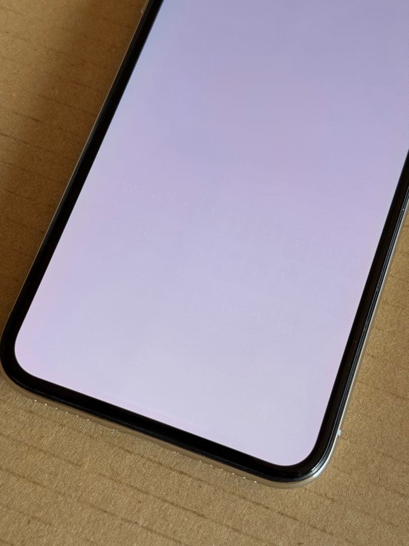 iPhone X シルバー 64GB SIMフリー 【箱・充電器付き／外装美品】