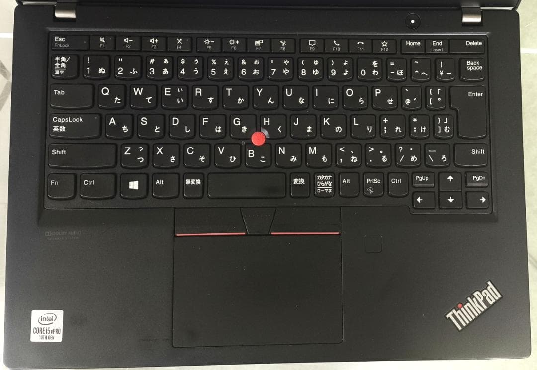 ThinkPad第10世代Core i5 Office2024 顔・指紋認証