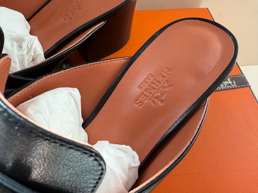 【美品】HERMES（エルメス）/サンダル/ミュール/アルマ/H金具