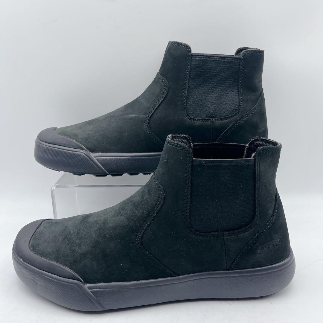 極美品✨keen キーン エレナ サイドゴアブーツ 黒 チェルシーブーツ