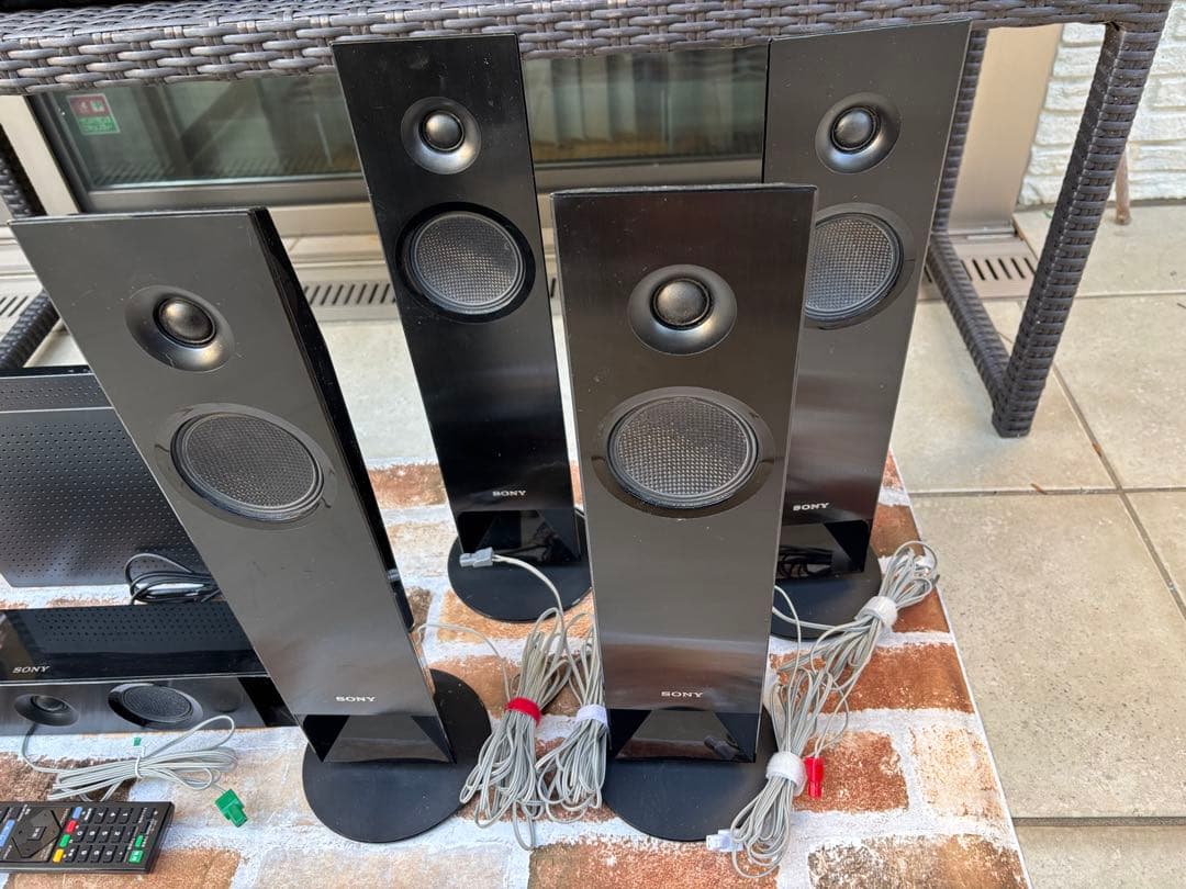 SONY HBD-N1B 無線 ホームシアター システム5.1ch 取説他付