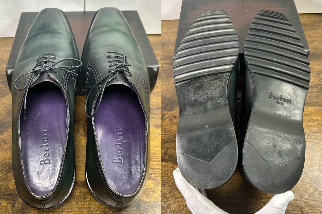 希少色　約35.3万円 Berluti アレッサンドロ レザーシューズ　9