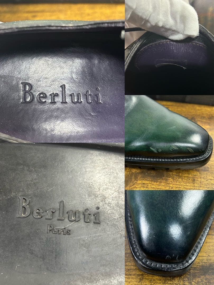 希少色　約35.3万円 Berluti アレッサンドロ レザーシューズ　9
