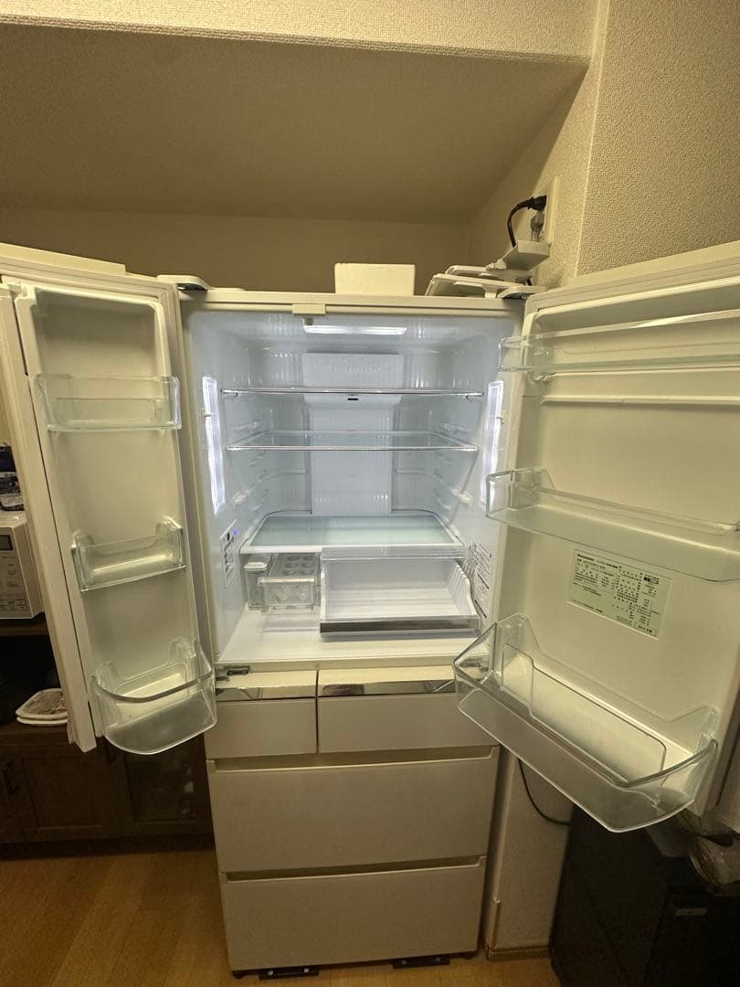 Panasonic NR-F470PV-W 冷蔵庫 474L