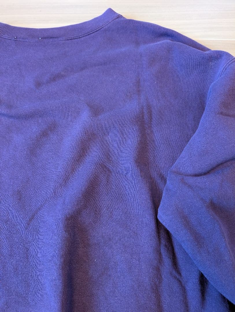 90's OLD GAP 前Vブランクスウェット 紫 USA製