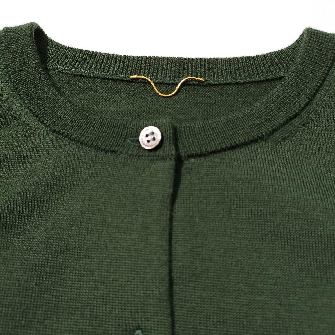 美品 2024 アパルトモン ドゥーズィエムクラス ファインウール カーディガン