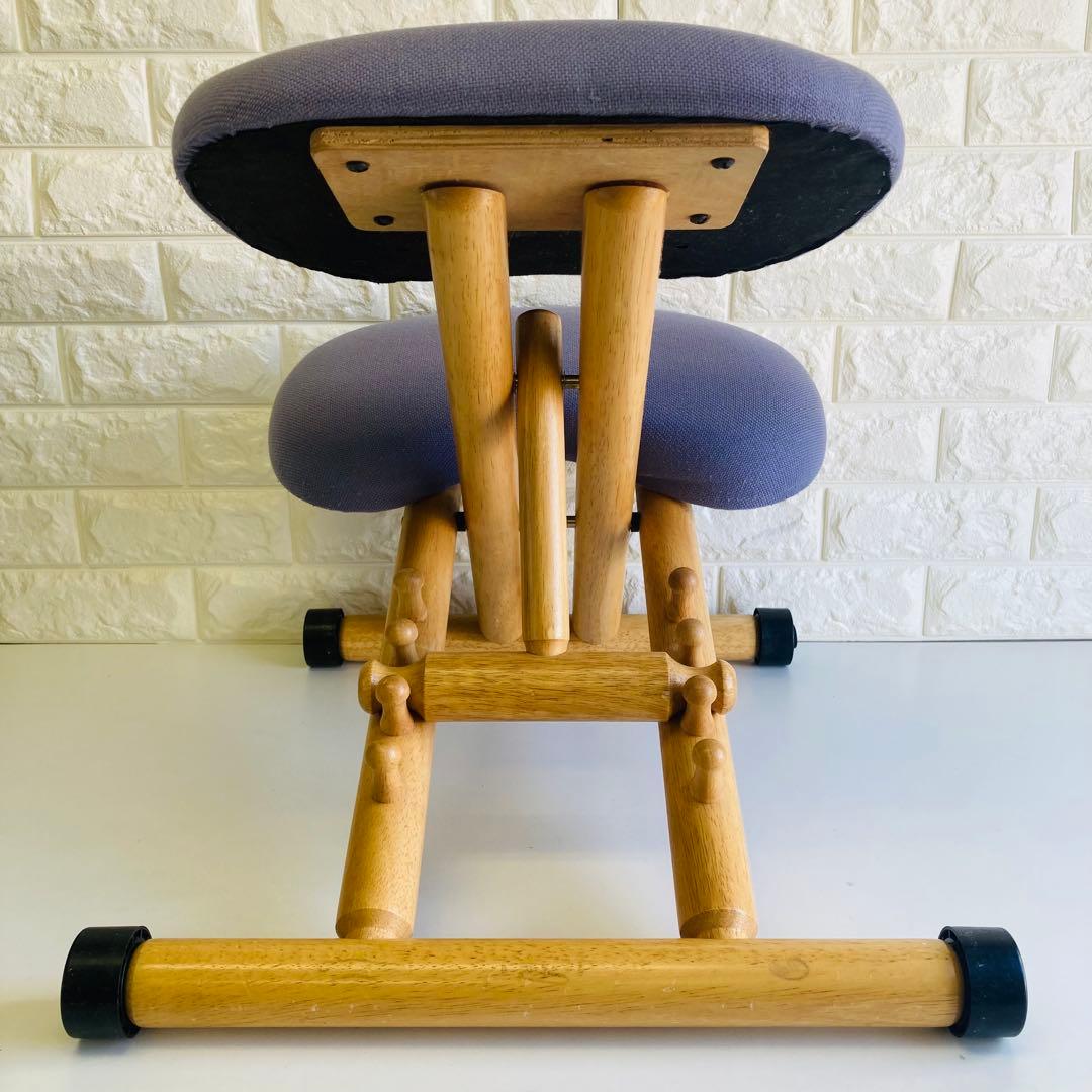 バランスチェア 2脚セット ライトブルー