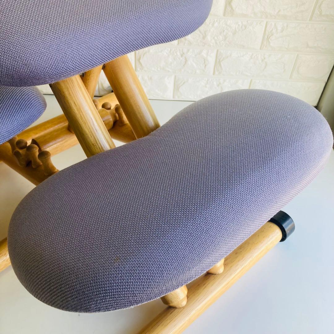 バランスチェア 2脚セット ライトブルー