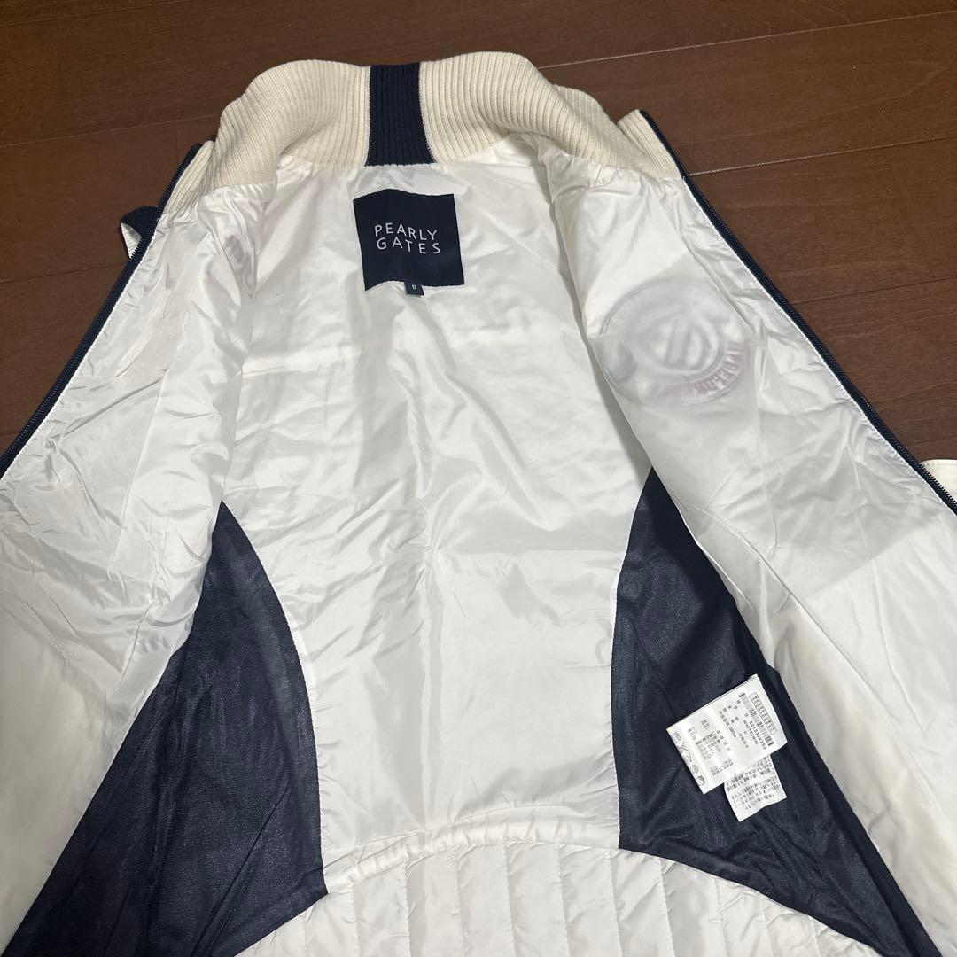 レア\"PEARLY GATES 韓国　スカートとダウンベストセット サイズ0